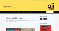 Desktop Screenshot of oiieurope.org