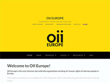 Tablet Screenshot of oiieurope.org
